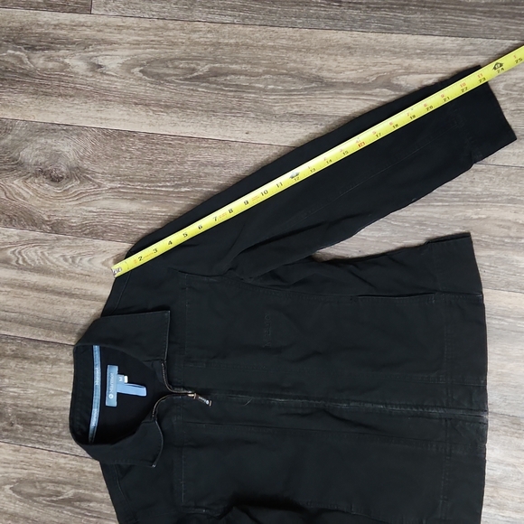 Marmot Black Denim Zip Up Jacket Size Medium - Picture 5 of 8